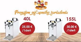 Výčapné zariadenie, pípa, sudy, pivné sety, stany - 3