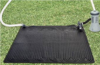 Bazen Intex 3,66m + schodiky + filtracia + solarny ohrev - 3