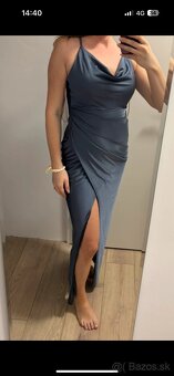 Elegantné luxusné šaty Značka V. M - 3