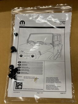 Jeep Wrangler JK 2007-2018 svetelna rampa Mopar - 3