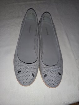 Dámske - dievčenské poltopánky - balerínky č. 38 - 3