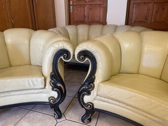 Kožená sedacia súprava - 3