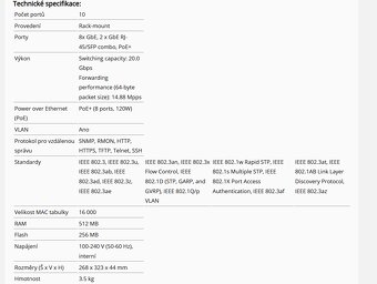 Cisco CBS350-8FP-2G Business 350 Series Switch - 3