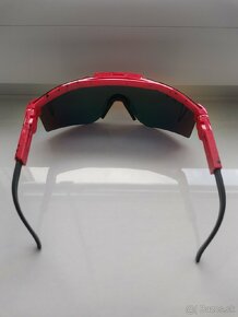 Športové slnečné okuliare Pit Viper (červené-oranžové sklo) - 3