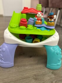 Clemmy baby Hrací stolík s kockami a zvieratkami - 3