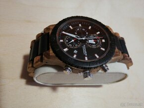 Pánske drevené hodinky - 3