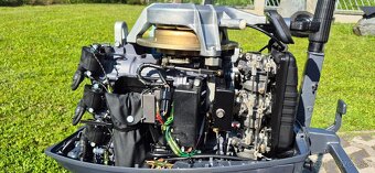 Lodný motor Yamaha 30 DMHO, 2-takt,krátká noha, zánovný stav - 3