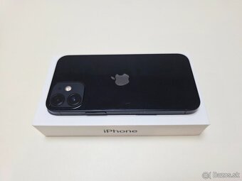 APPLE IPHONE 12 mini 64GB BLACK ,BATERKA 100% - 3