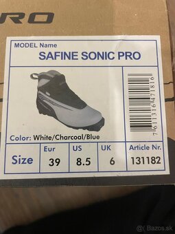 Predám bežkárske topánky TECNO PRO SAFINE SONIC PRO (Veľkosť - 3