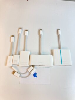  Originál APPLE redukcie / adaptéry USB-C to USB,HDMI,VGA, - 3
