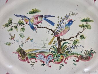 Vyše 300 . ročná fajansová misa - 40 cm - 3