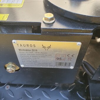 Malotraktor 4x4 - 3