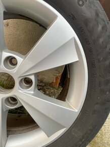 Pneumatiky Continetal + al disky škoda 3 - 3