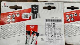 Predám nové zabalené batérie značky ENERGIZER Max - 3