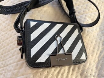 Kabelka Off-White Mini Flap Binder - 3