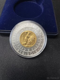 Zavedenie ceskoslovenskej koruny 1919 - 2019 / 2000 kc - 3