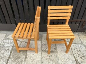 Drevené bukové stoličky - 3