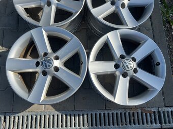 Predám elektróny 5x112 R16 original VW Tiguan Sharan - 3