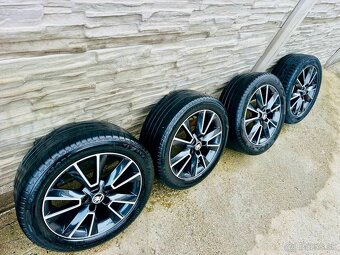 Komplet letnú sadu alu Škoda MATTERHORN 5x112 225/50 R17. - 3