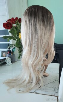 Blond ombre parochňa + čiapka - 3
