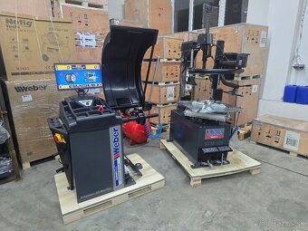 WEBER - Vyvažovačka LCD + prezúvačka s ramenom - 3
