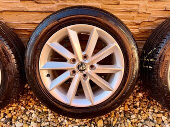 Komplet sadu alu Škoda HELIX 5x112 205/55 R16. - 3