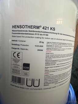 Protipožiarna farba Hensoterm - 3