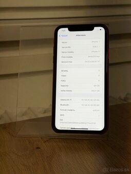 Dobrý deň Ponúkam na predaj iPhone 11 64GB RED Stav 10/10 - 3