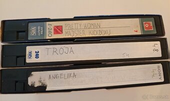 VHS videokazety nahrate - 3