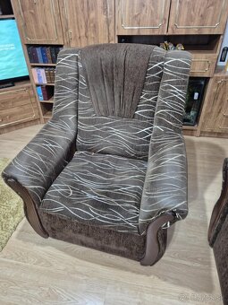 Kreslo textil, gauč, sedačka - 3