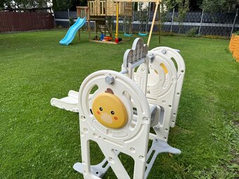 Detská šmykľavka s hojdačkou 3v1 - 3