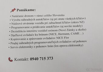 Elektronika pre pohon krídlovej brány - 3