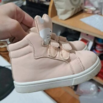 Dievčenské tenisky na suchý zips - 3