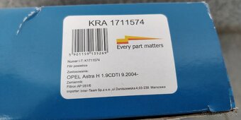 Filter vzduchový Opel Zafira, Astra 1,9 CDTI - 3