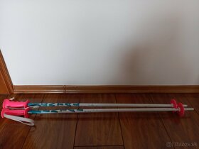 Detské lyže , lyžiarky  rossignol + palice - 3