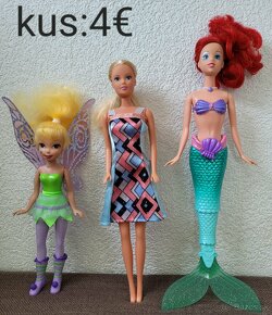 Barbie/ Disney bábiky - 3