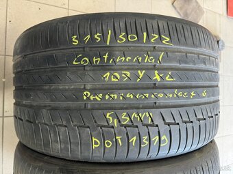 R22 315/30 Continental Premiumcontact 6 107Y 2x5.5MM - 3