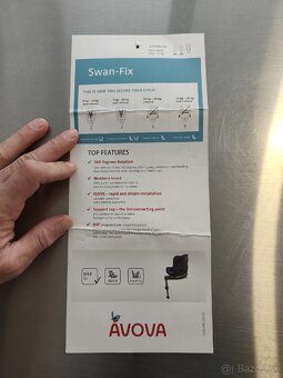 Avova Swan-fix rotačná autosedačka - 3