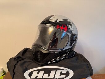 HJC prilba V10 Vatt MC1 + HJC SMART + visor - 3