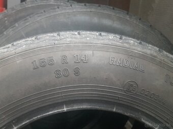 Pneumatiky 155 r14 na škodu 1000mb - 3