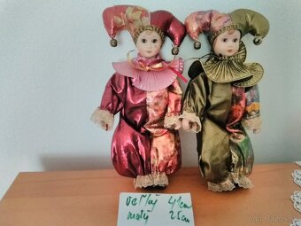Klaun babiky keramicke hlava nohy ruky - 3