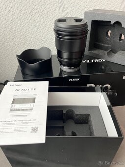 Objektiv Viltrox 75mm f/1.2 (Sony E-mount) - 3
