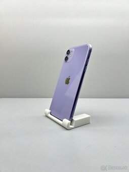 iPhone 11 PURPLE TOP STAV AKO NOVÝ ZDRAVIE 100% - 3