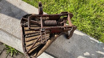 Tandemové sedačky + stupačky na predvojnové motocykle - 3