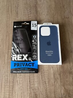 Predam iPhone 15pro , blue titanium ,256 GB - 3