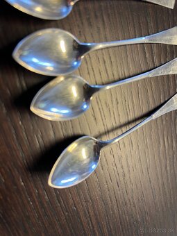Starožitné strieborné lyžičky - 3