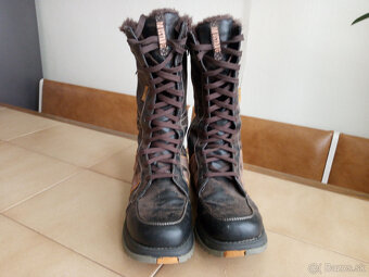 Zimna panska kozena obuv MUSTANG. - 3