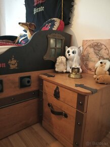 Pirátska detská posteľ Black Pirate CILEK - 3