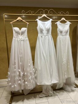 Predám nové svadobné šaty - 3