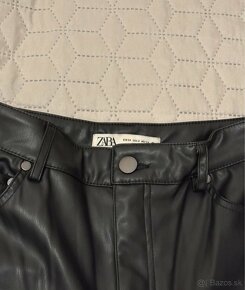 Kožene nohavice Zara - 3